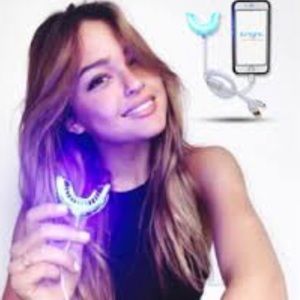 At home mobile teeth whitening system.